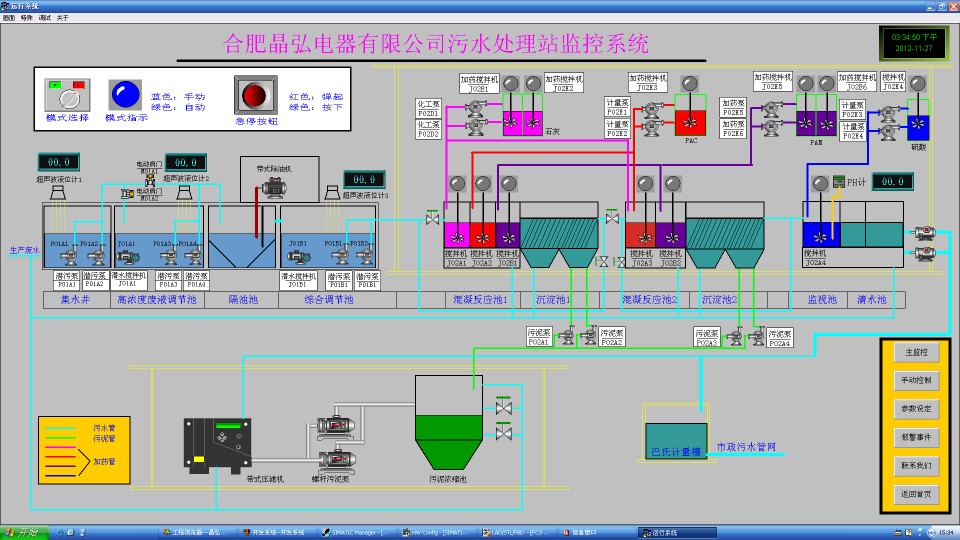 plc控製櫃電氣圖流程圖